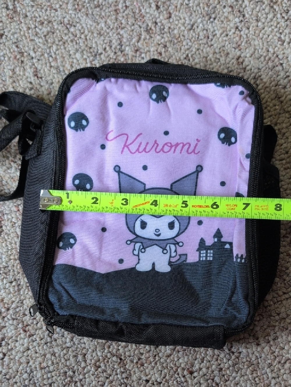 Kuromi Kids Backpack Set in Light Purple - Picture 11 of 13